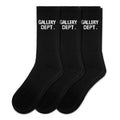 CLEAN BLACK SOCKS - SET OF 3