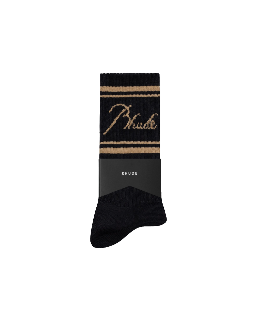 RHUDE SCRIPT LOGO SOCK